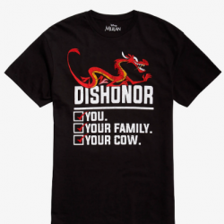 dishonor on your cow shirt